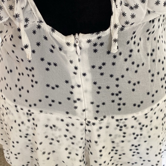 Nasty gal White black star romper - Picture 6 of 9